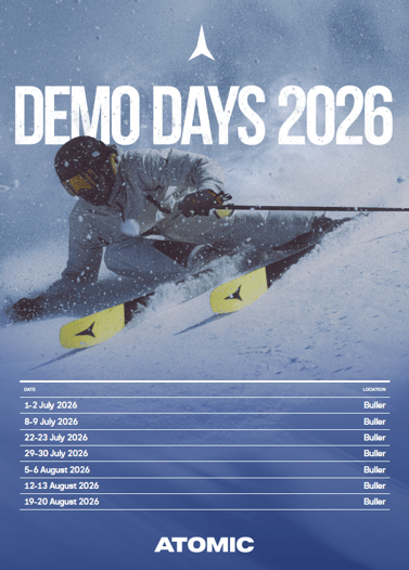 Atomic Demo Days Mt Buller 2026 Schedule