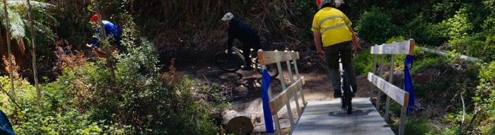 New trails at Mt Buller link gravity network down to the valley below