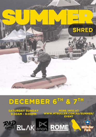 Event Poster - Summer Shred