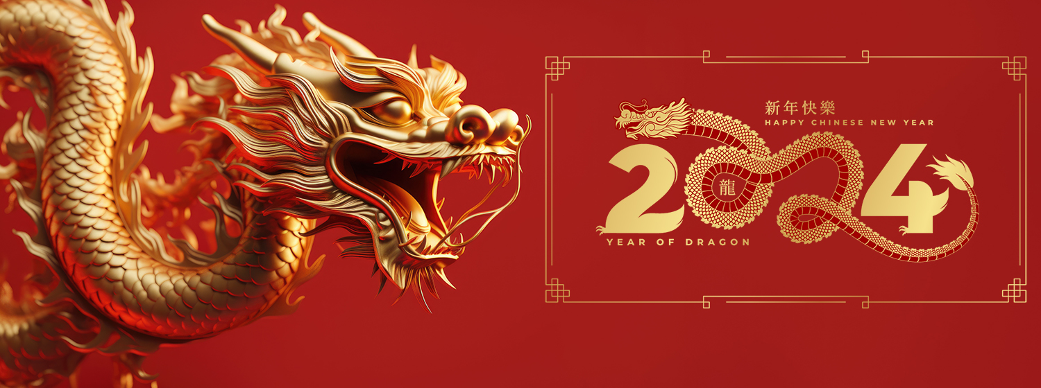 Chinese new year dragon