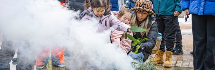 Smoking ceremony to welcome the season