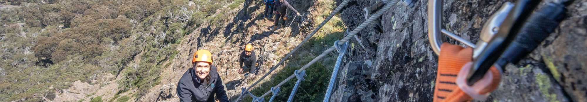 RockWire ladder climb