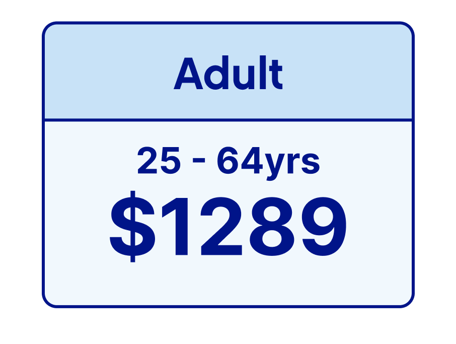 Season Membership 2026 Adult $1289