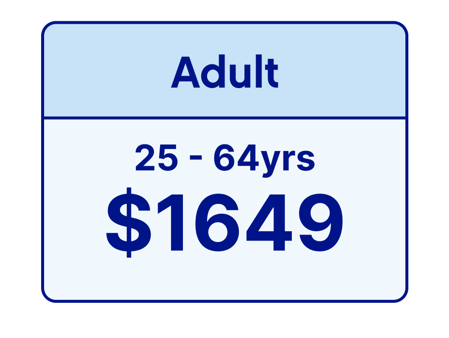 2026 Season Membership Adult $1649