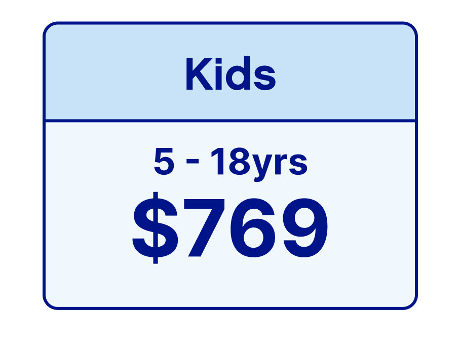 Season Membership 2026 Kids $769