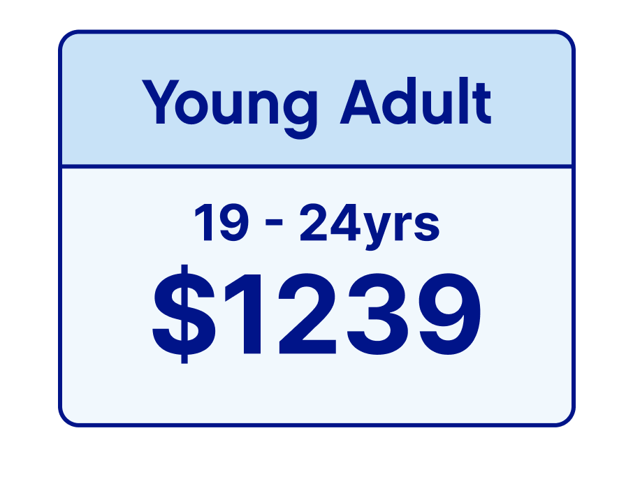 2026 Season Membership Young Adult $1239
