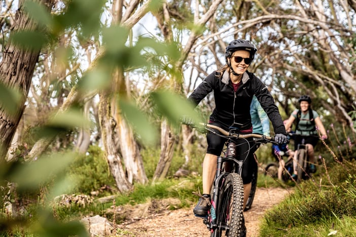 Mind Body Bike mount buller mountain bike women