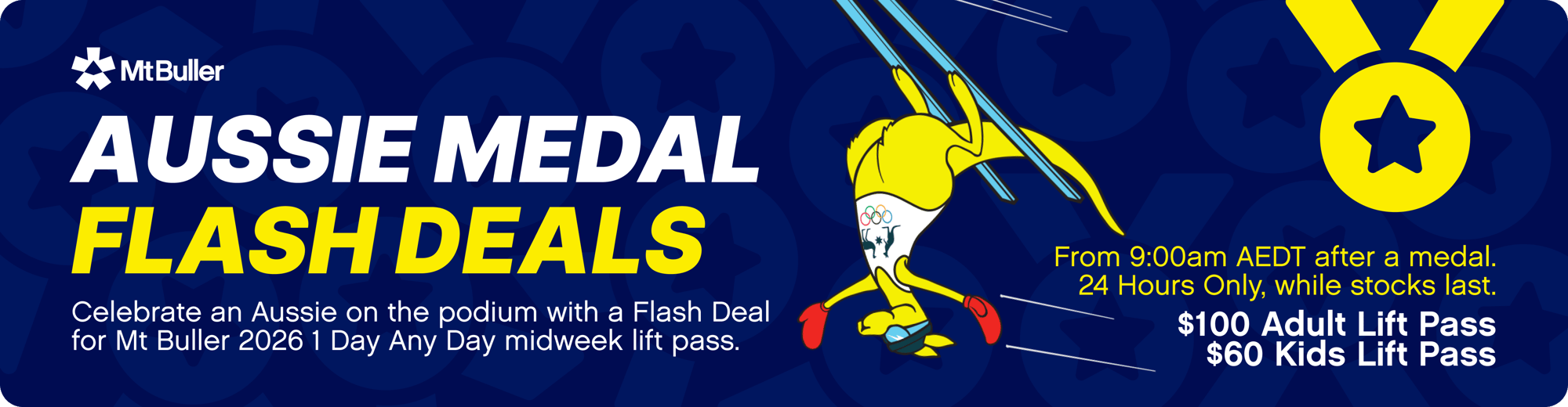 Aussie Medal Flash Deals