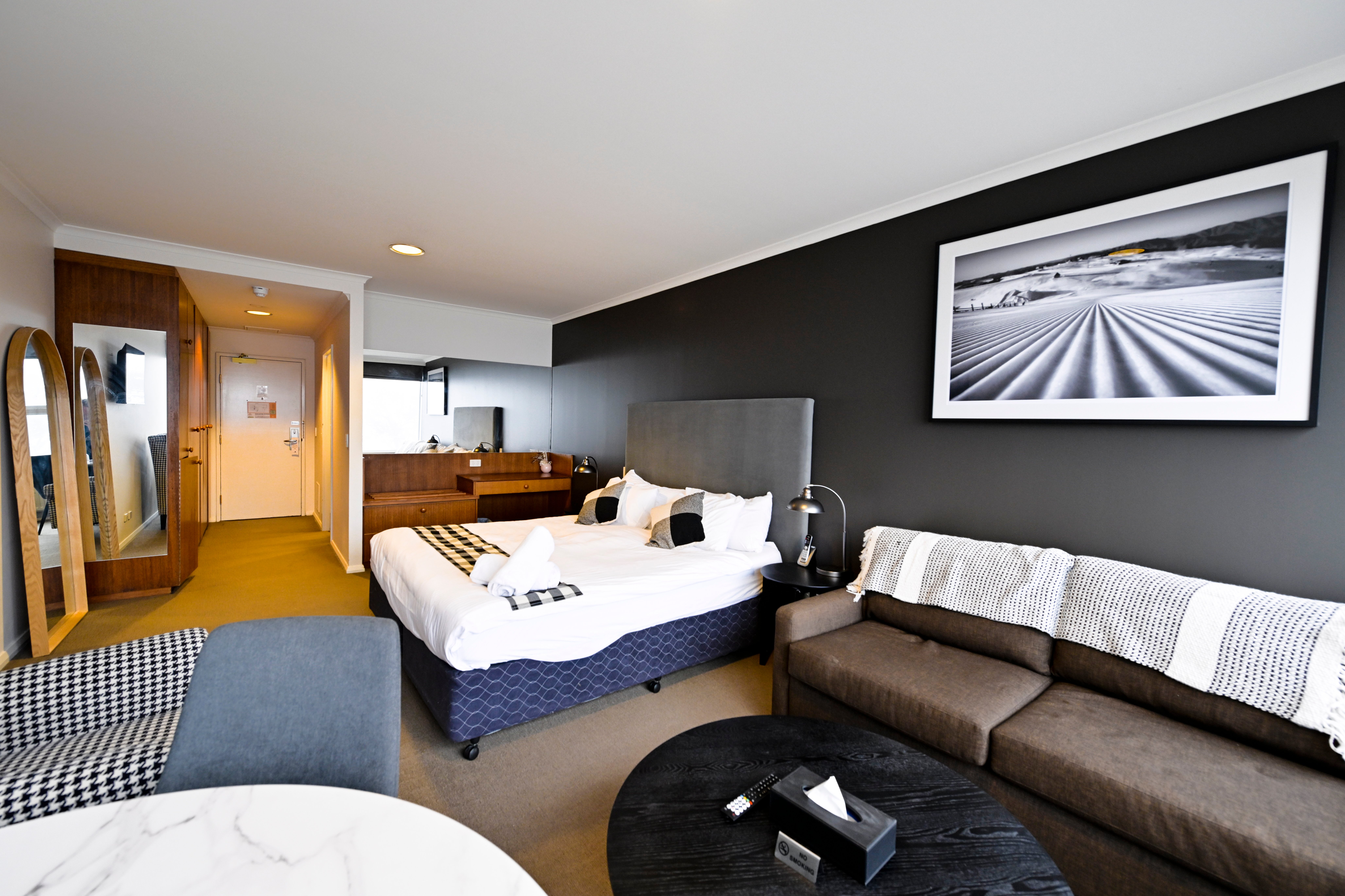 Cosy alpine inspired Chalet Hotel room