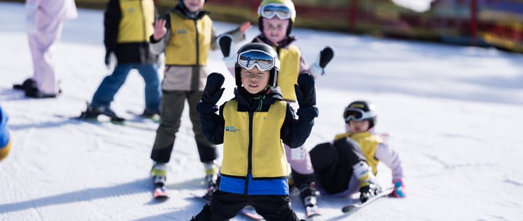 Learning to ski in lessons is the fun, smart and safe way to start at Mt Buller